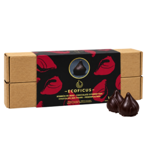 Bombones de higo con chocolate premium 8+8 uds